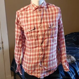 Brooks Brothers Irish Linen Military Shirt